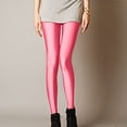 thumbnail image 1 of Turilly Women's High Waisted Elasticity Ninth Pants Show Thin Leggings Tummy Control, 1 of 3