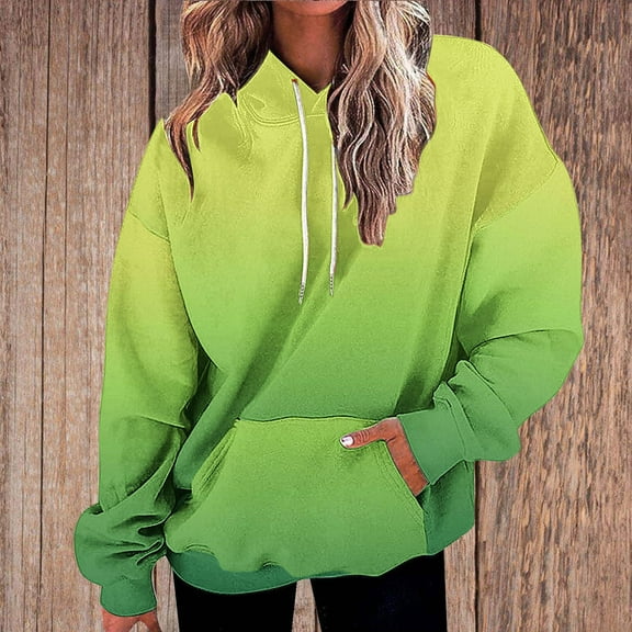 Turilly Women's Loose Fitting Long Sleeved Hoodie Sports Top