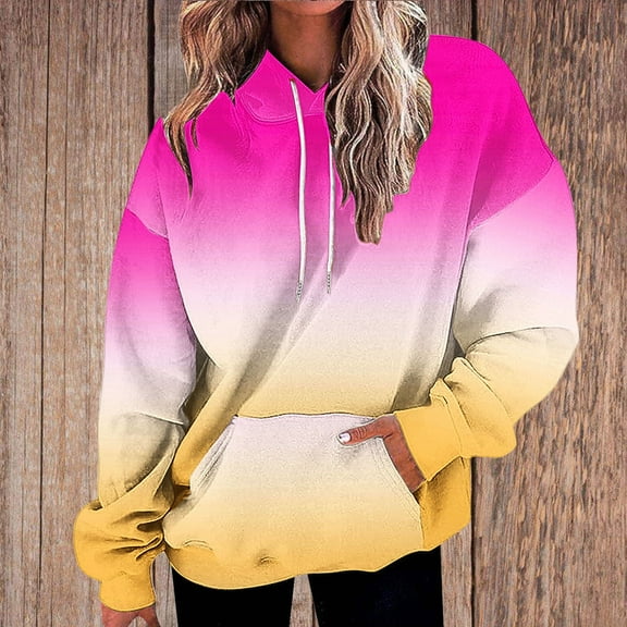 Turilly Women's Loose Fitting Long Sleeved Hoodie Sports Top