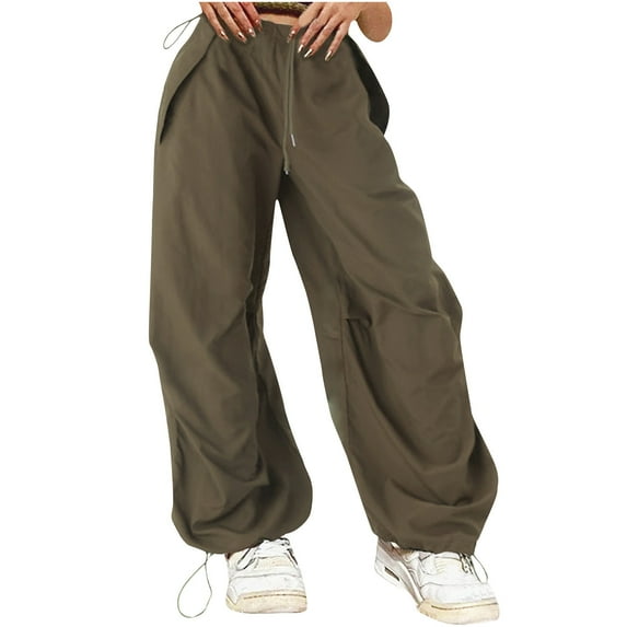 Turilly Womens Pants Wide Leg Women Casual Trousers High Waist With Pockets Long Pants