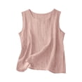 thumbnail image 1 of Turilly Womens Tank Top Loose Fit Fashion Ladies Casual Round Neck Solid Camisole Summer Sleeveless Tops, 1 of 5