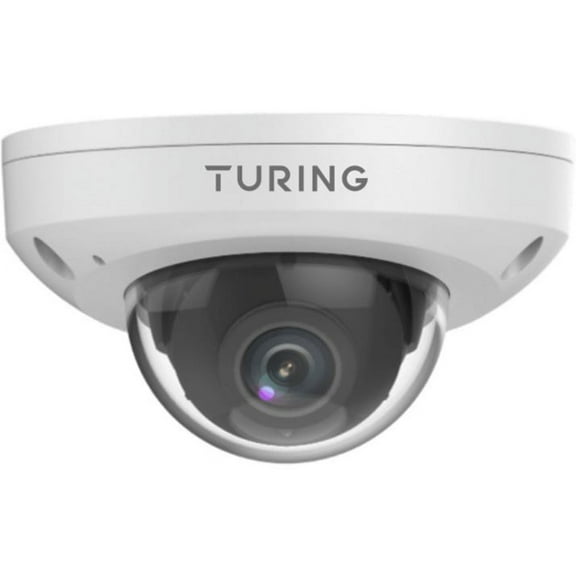 Turing Video Smart TP-MFM4M28 4 Megapixel HD Network Camera, Color, Mini Dome