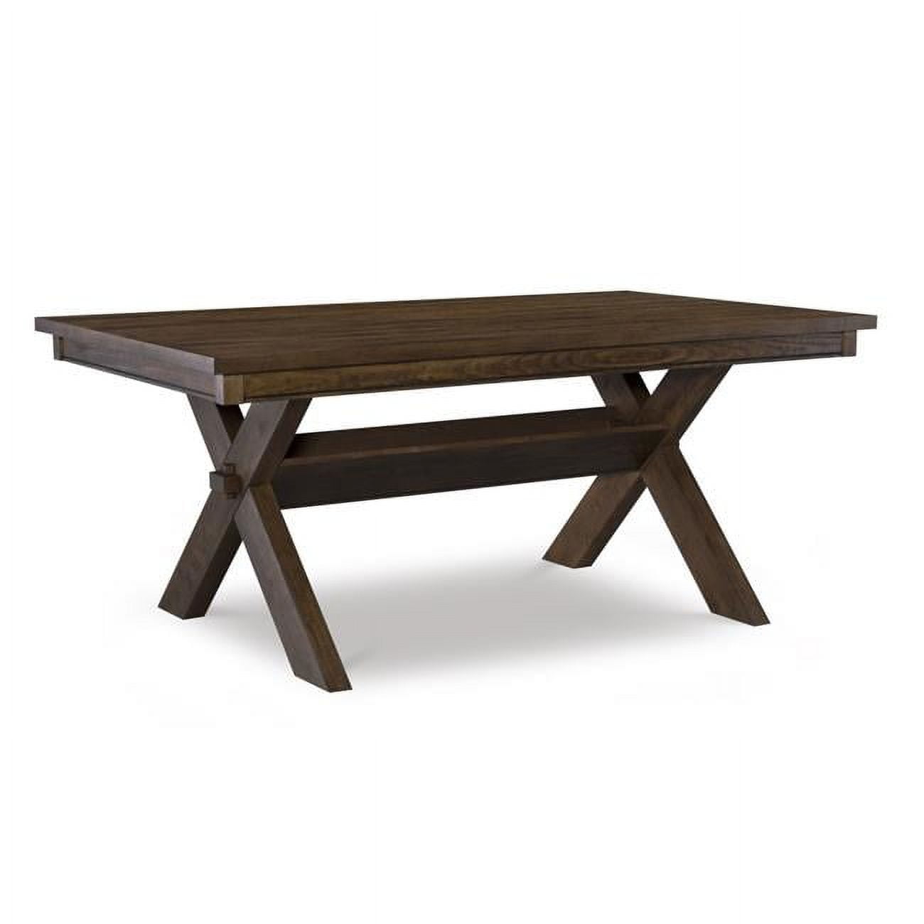 Rustic Farmhouse 70" Reclaimed Wood Dining Table