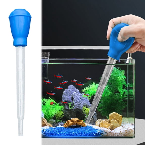 Turkey Baster for Cooking, 30ml 1 oz Turkey Oil Suction Tube with Scale, Clear Barbecue Turkey Baster Large Meat and Poultry Basters, Portable Safe Tools for Kitchen BBQ Daily Cooking, Blue