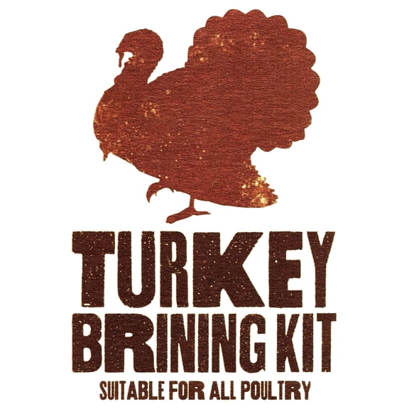 Turkey Brining Kit, Suitable for Turkey, Chicken and All Poultry. Includes large brining bag, brine mix and seal. - Surfy's Home Curing UK Branded