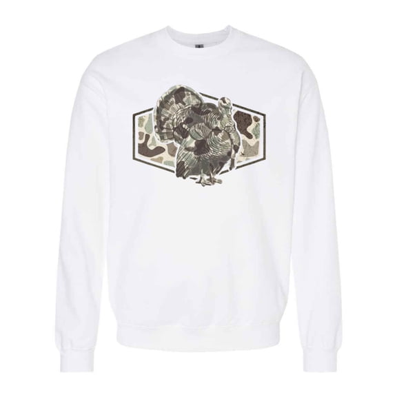 Turkey Camo Hunting Marsh Camouflage Game Unisex Sweatshirt up to 5XL