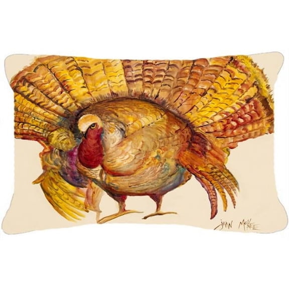 Turkey Canvas Fabric Decorative Pillow