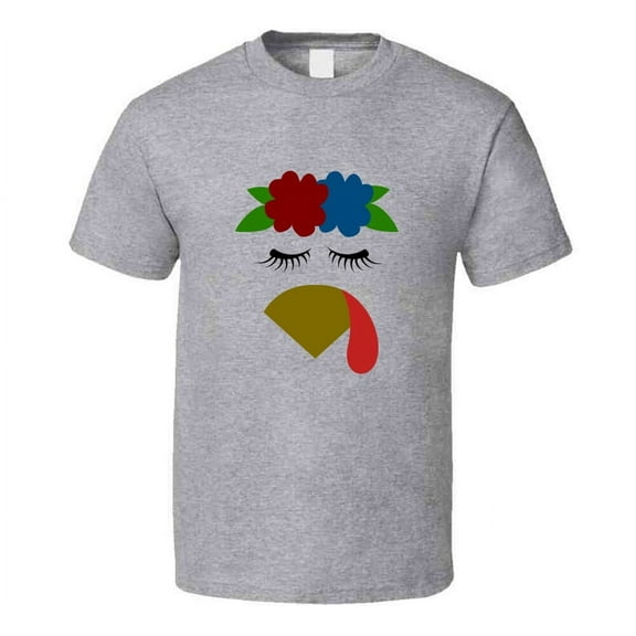 Turkey Chick Tee Cool Fall Holiday Autumn Novelty Thanksgiving T Shirt