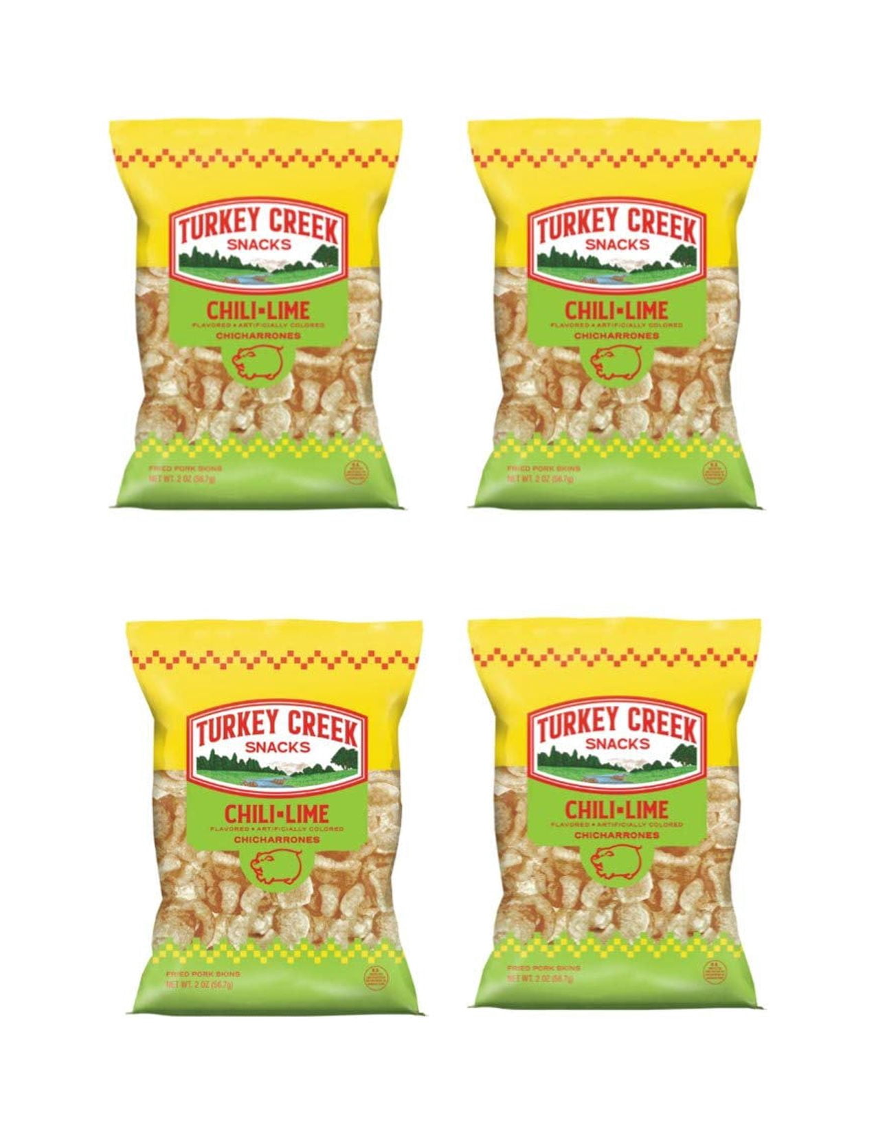 Turkey Creek - America’s Best Fried Pork Skins, offers a Premium 4-Bag ...