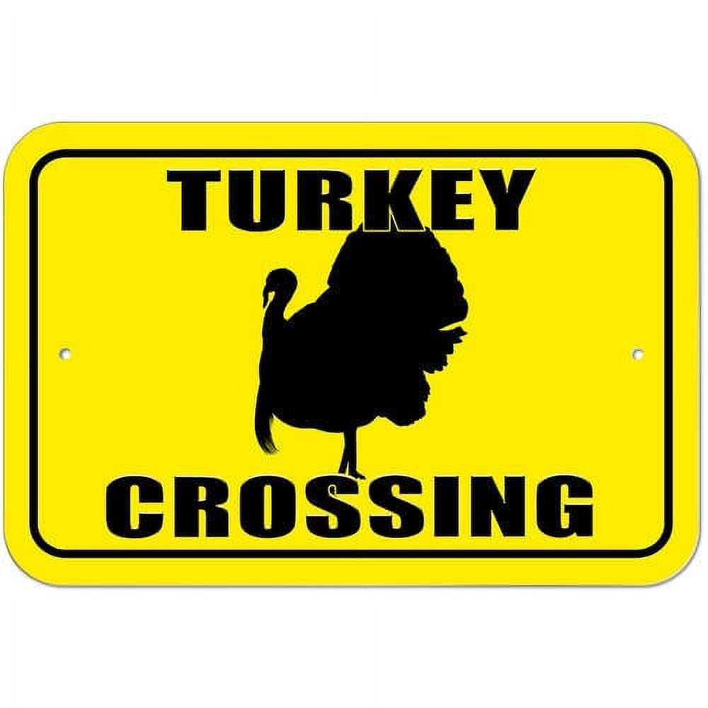 Turkey Crossing Sign - Walmart.com