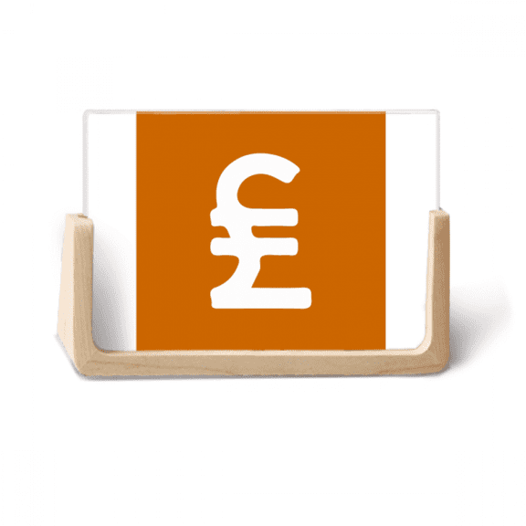 Turkey Currency Symbol Lira TRY Photo Wooden Photo Frame Tabletop Display