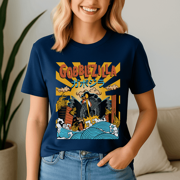 Turkey Day Thanksgiving Gobblezilla, Thanksgiving Shirt,Turkey Tee,Holiday Gift ,Happy Thanksgiving Tshirt,Turkey Day,Family Gobble ,Pumpkin,