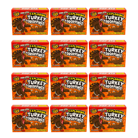 Turkey Droppings Pop-Its, TNT Fireworks, 12 Total Boxes