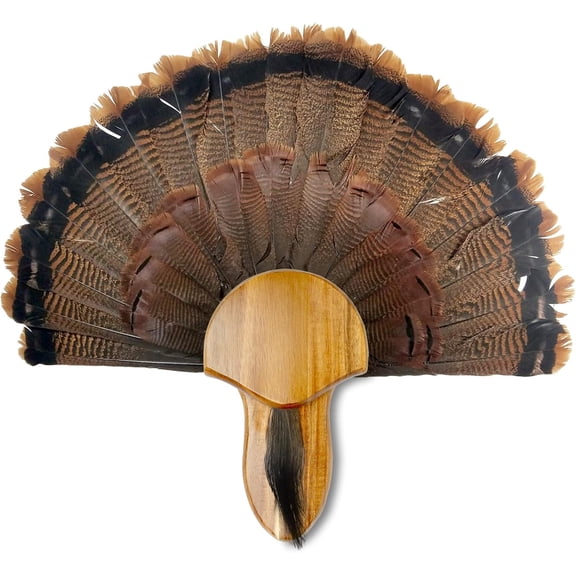 Turkey Fan Mount Kit Turkey Hunting Gear, Turkey Mounting Kit for Hanging Turkey Fan, Tail, Feather, Beard, Universal Wall Mounted Hunting Trophy Mounts Accessories