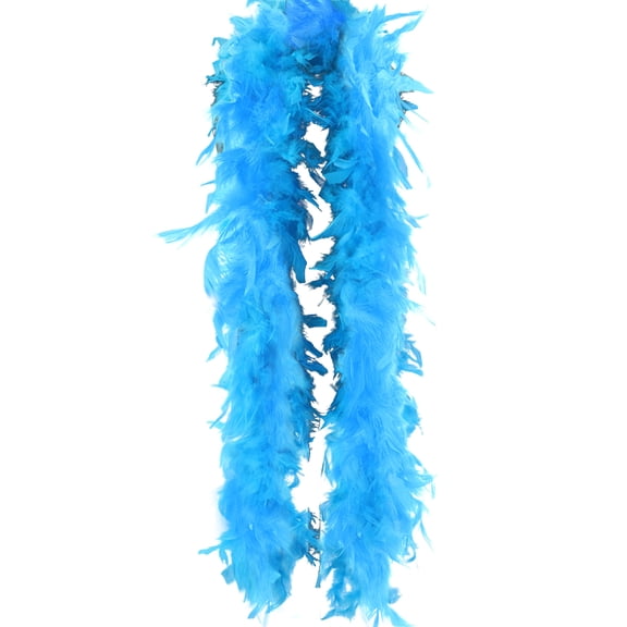 Turkey Feather Strips Soft DIY Craft Feathers for Photography, Clothing, Home Dcor, Wedding, Thanksgiving & Party, Blue