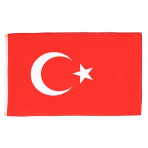 AZ Flag Turkey Flag 2x3 ft Turkish 100D Polyester 2 Grommets 90x60 cm