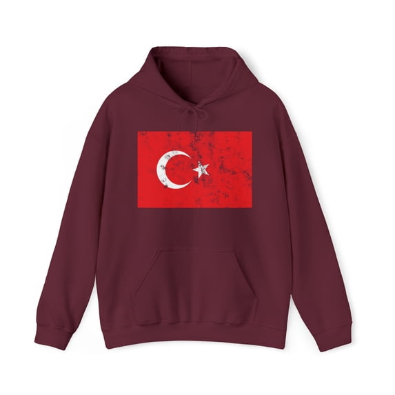 Turkey Flag Hoodie, Gifts, Hooded Sweatshirt