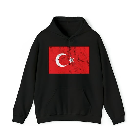 Turkey Flag Hoodie, Gifts, Hooded Sweatshirt