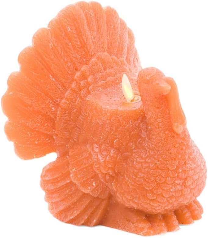 Luminara Stacked Pumpkins LED Candle – Flameless Flickering Flame With Timer