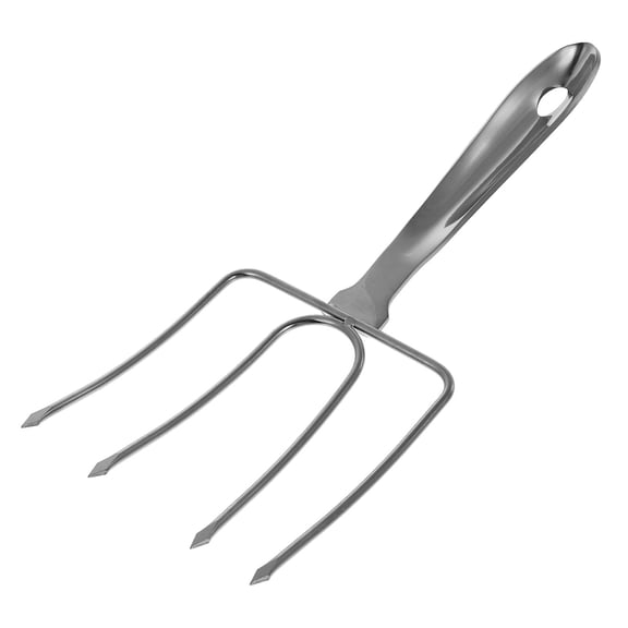 Houderco Turkey Lifting Fork Stainless Steel 1Pcs 11.40X4.32X0.79Inch