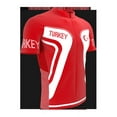 thumbnail image 1 of Turkey Full Zipper Bike Short Sleeve Cycling Jersey  for Women - Size S, 1 of 4