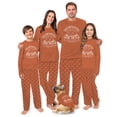 thumbnail image 1 of Turkey Funny Thanksgiving Matching Pajamas For Family With Plus Size, 2 Pieces, 1 of 7