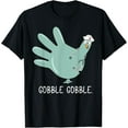 thumbnail image 1 of Turkey Glove Nurse Thanksgiving T-Shirt Tee, 1 of 4