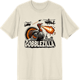 thumbnail image 1 of Turkey Gobblezilla Adult Natural Crew Neck Short Sleeve Tee-3XL, 1 of 2