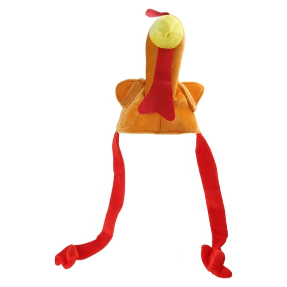 Turkey Hat Creative Chicken Novelty Plush Turkey Hat Thanksgiving Day Hats for Holiday Party Hats Carnival Thanksgiving