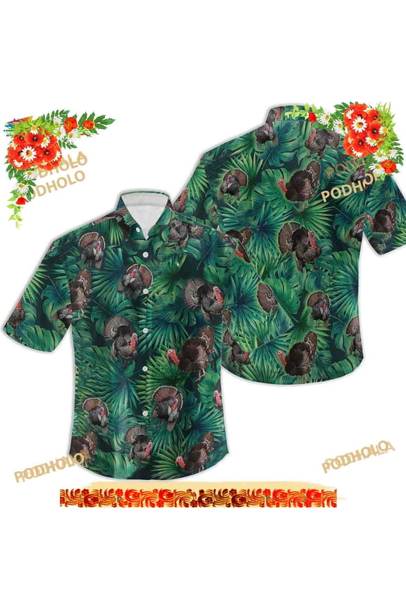 Turkey Hawaiian Shirt