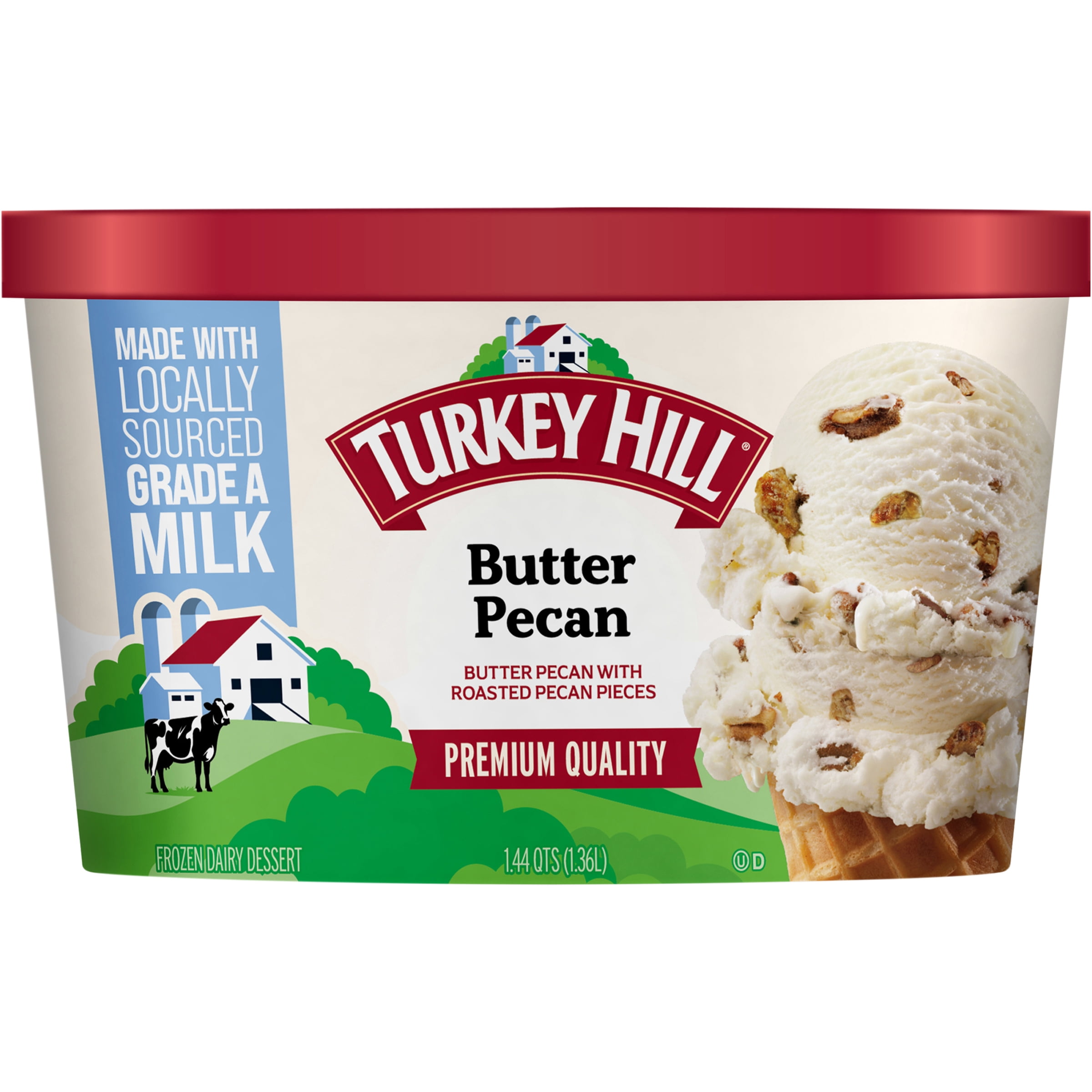 Turkey Hill Butter Pecan Premium Ice Cream, 46 fl oz