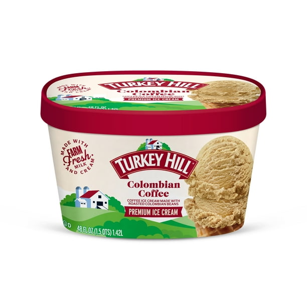Turkey Hill Colombian Coffee Premium Ice Cream, 48 fl oz Walmart