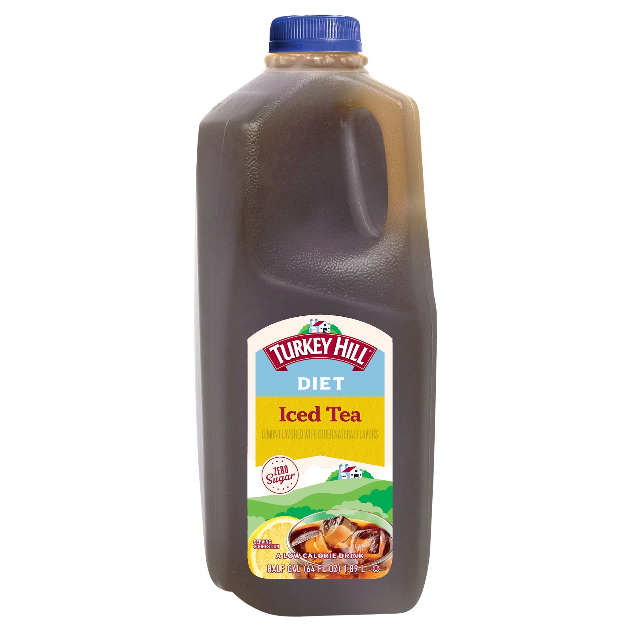 Turkey Hill Diet Lemon Iced Tea, Half Gallon