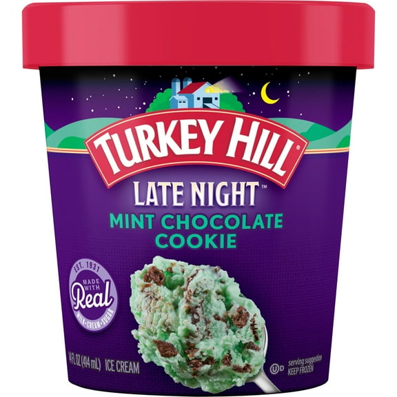 Turkey Hill Late Night Mint Chocolate Cookie