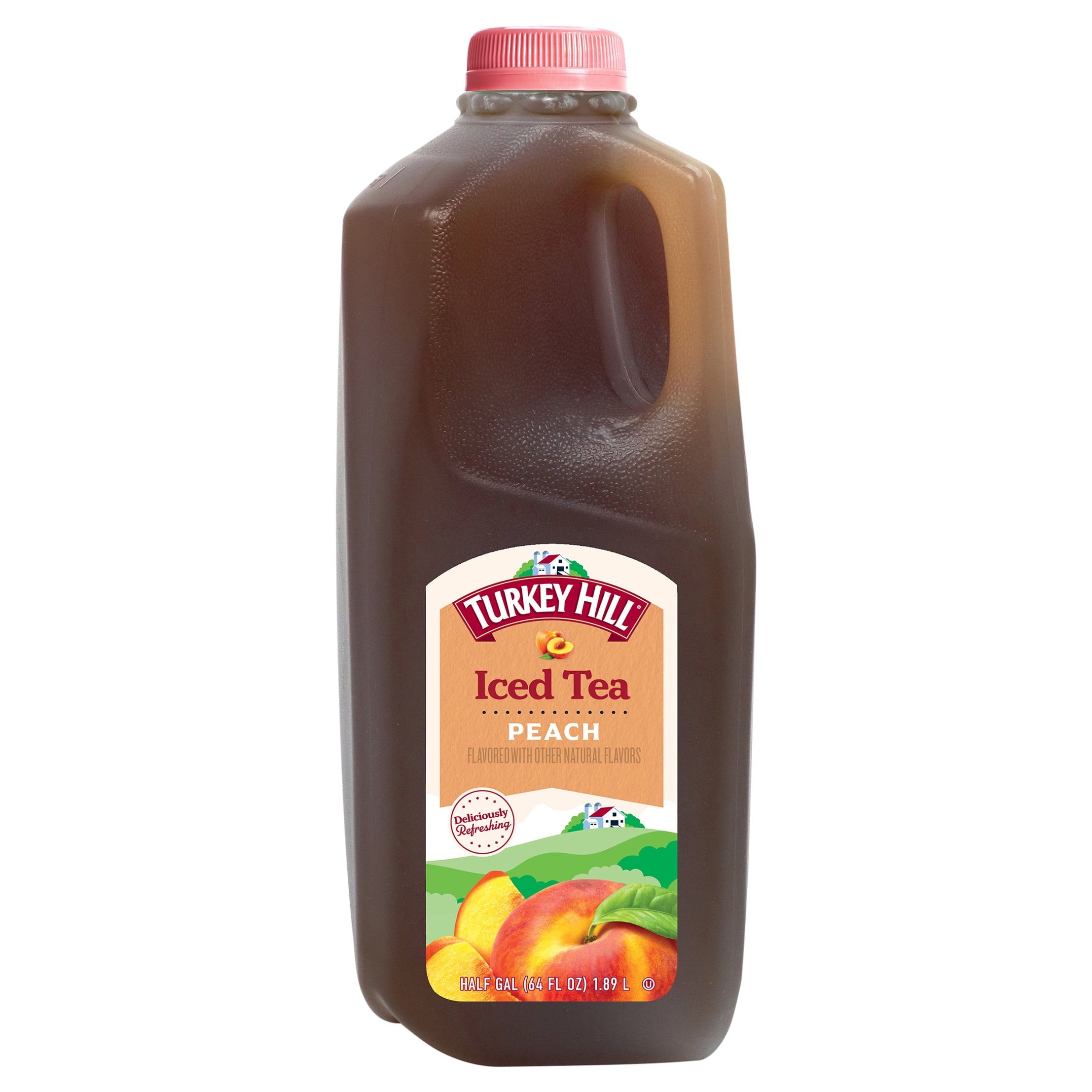 Turkey Hill Peach Tea, Half Gallon