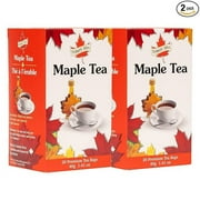 Turkey Hill Sugarbush Premium 100% Pure Canadian Maple Infused Tea (Pack of 2, 20 Count)