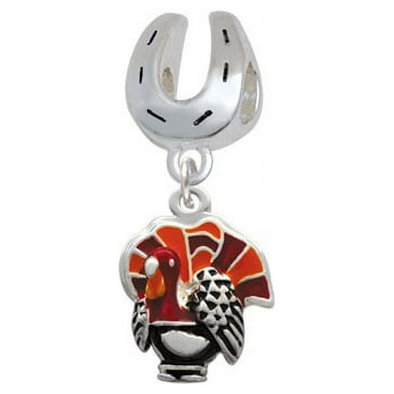 Turkey - Horseshoe Charm Bead