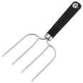 thumbnail image 1 of Stainless Steel Turkey Fork,Carving Fork for Meat,4 Needle Meat Fork with Heat-Resistant Non-Slip Handles,Professional Carving Roaster Poultry Forks,for Slicing,Grilling and Serving Turkey(Black), 1 of 9