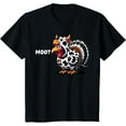 thumbnail image 1 of Turkey Moo Funny Thanksgiving Boys Girls T-Shirt, 1 of 7