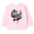 thumbnail image 1 of Turkey Patchwork Print - Youth Graphic Sweatshirt, 1 of 10
