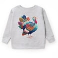 thumbnail image 1 of Turkey Patchwork Print - Youth Graphic Sweatshirt, 1 of 10