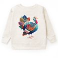 thumbnail image 1 of Turkey Patchwork Print - Youth Graphic Sweatshirt, 1 of 10