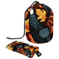 Turkey Portable Drawstring Foldable Travel Mesh Laundry Wash Bag Set