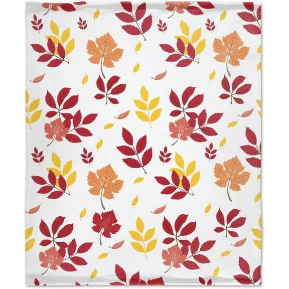 Turkey Pumpkin Blanket Gifts Ultra Soft Cozy Throw Flannel Blanket, Lightweight Fuzzy Fleece Blanket Warm Plush Throw Blankets for Couch, Sofa, Bed for Baby