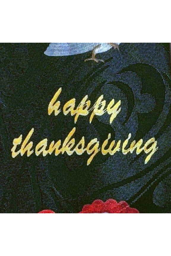 Turkey Repeat (Black) Necktie Mens Tie by Tieguys