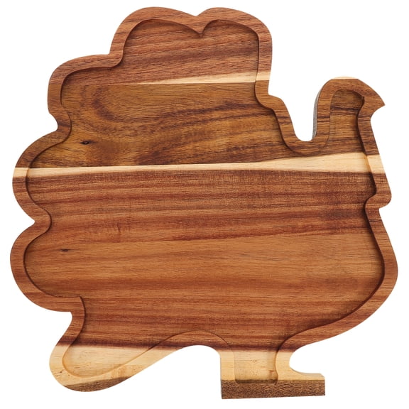 Supvox Pumpkin Shaped Cutting Board - Turkey Tray for Autumn Celebrations 1 Set