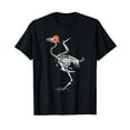 thumbnail image 1 of Turkey Skeleton Thanksgiving Day Funny Skull Fall Autumn T-Shirt, 1 of 5