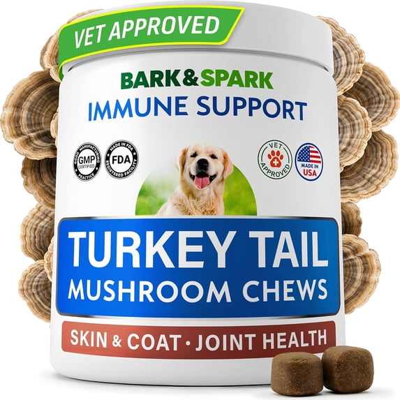 Turkey Tail Mushroom Chews for Dogs - Fat Lumps & Bumps - Reishi ...