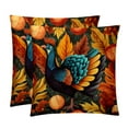 thumbnail image 1 of Turkey Throw Pillows Set of 2 with Unique Patterns Covers - Available in 16x16, 18x18, and 20x20 Inches for Various Occasions - Includes Throw Pillow Inserts, 1 of 6