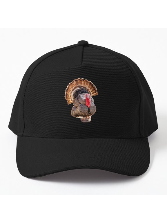 Turkey Tom Display Baseball Cap, Bird Character Graphic Design, Casual Hat Style
